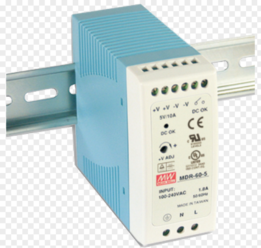 Westward Expansion DIN Rail Power Converters MEAN WELL Enterprises Co., Ltd. Switched-mode Supply Ampere PNG