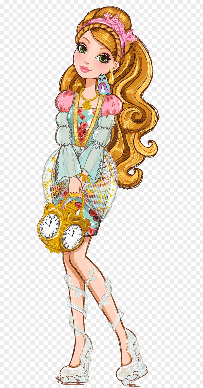 After YouTube Cinderella Ever High Drawing Doll PNG