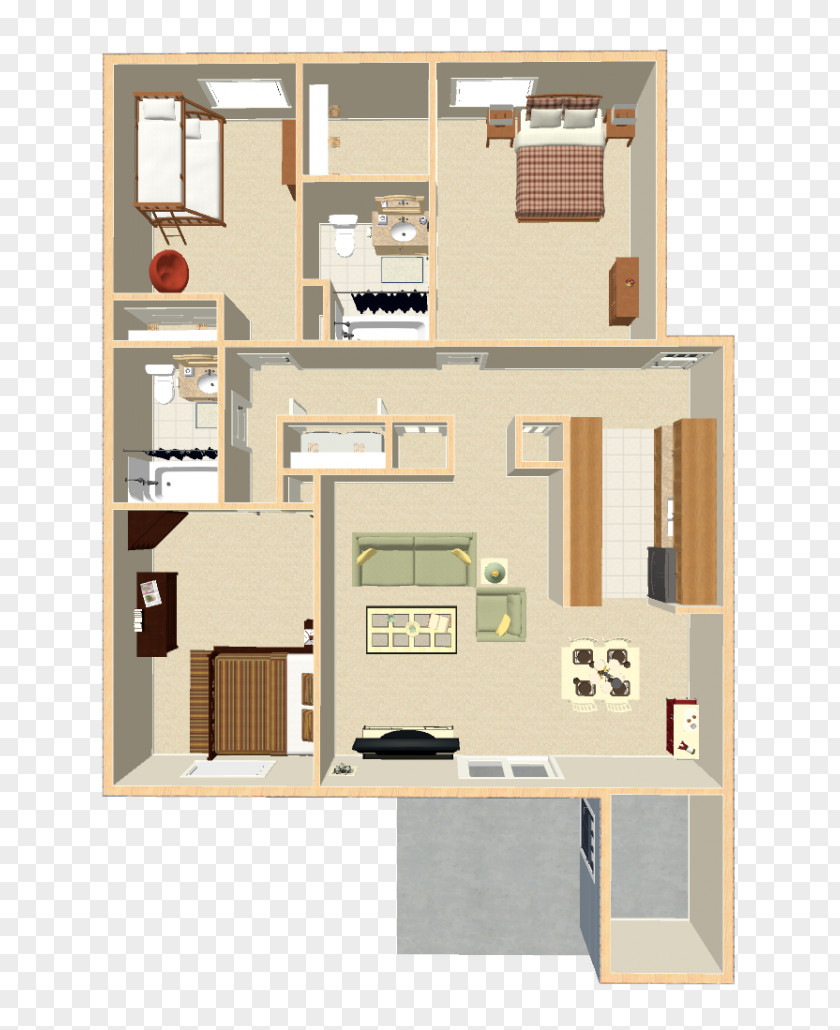 Apartment Wingate At Belle Meadows Apartments Floor Plan Home Room PNG