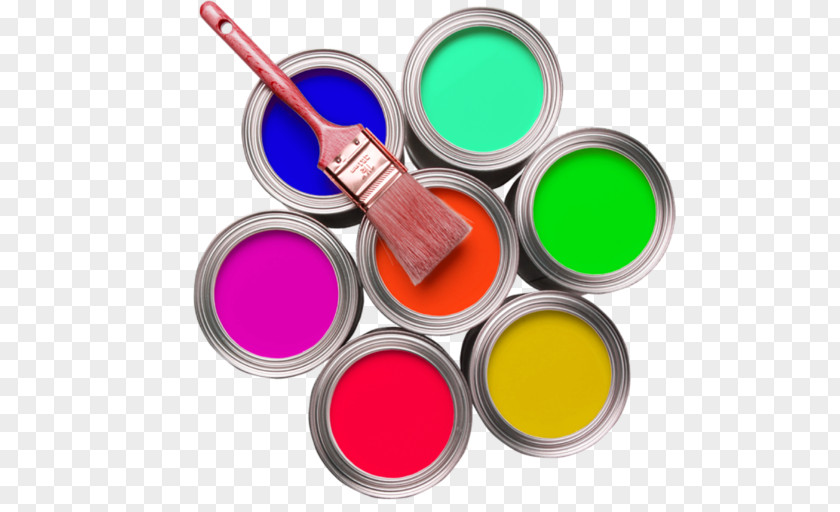 Paint Oil Color Palette Painting PNG