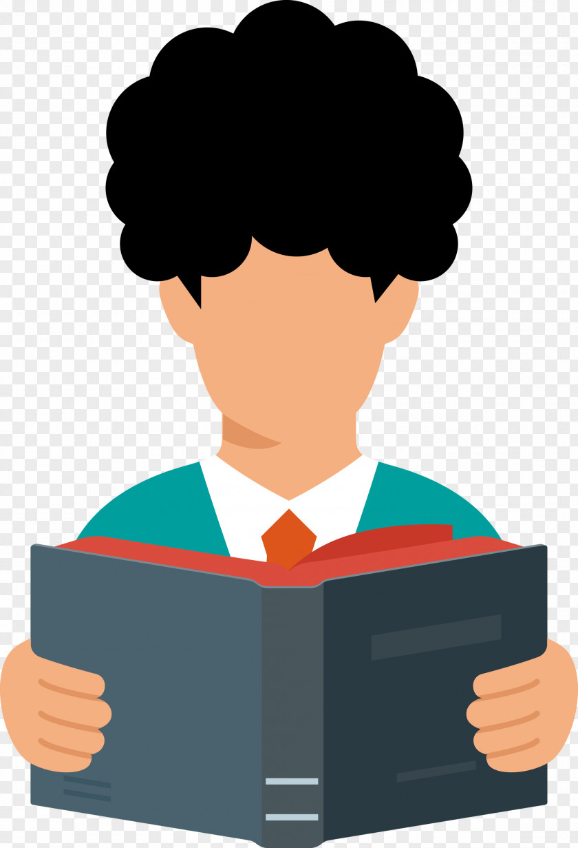 Teacher Reading Book PNG