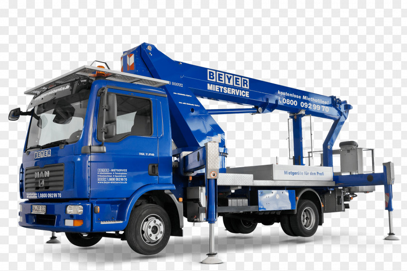 Truck Commercial Vehicle Tow Arbeitsbühne PNG