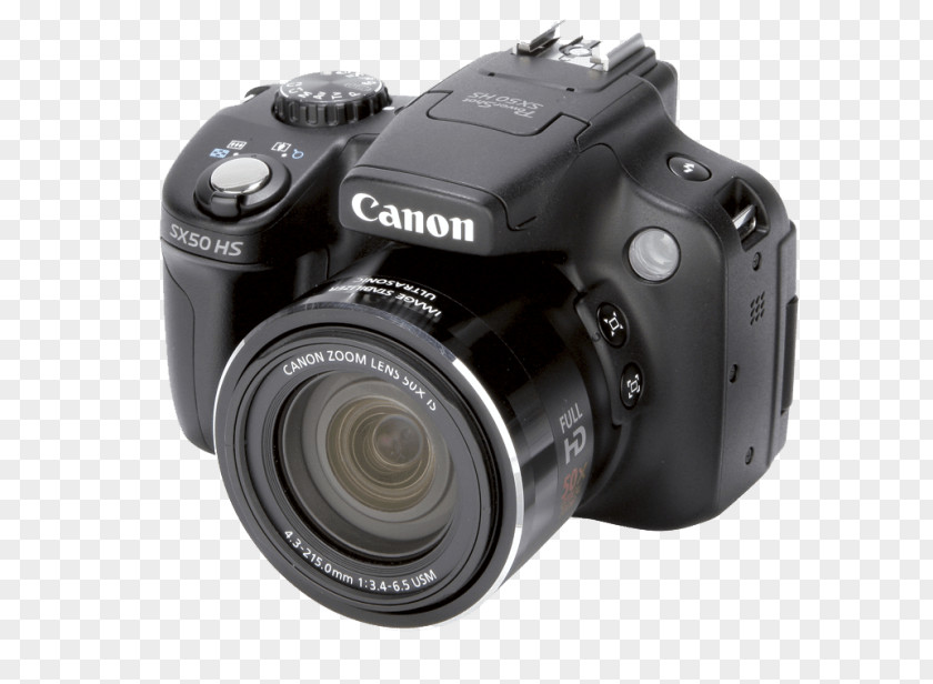 Camera Canon PowerShot SX50 HS EOS Bridge PNG
