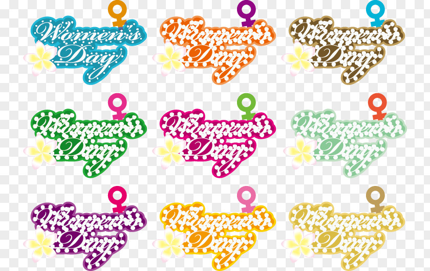 Day Font Elements Typeface International Womens Clip Art PNG