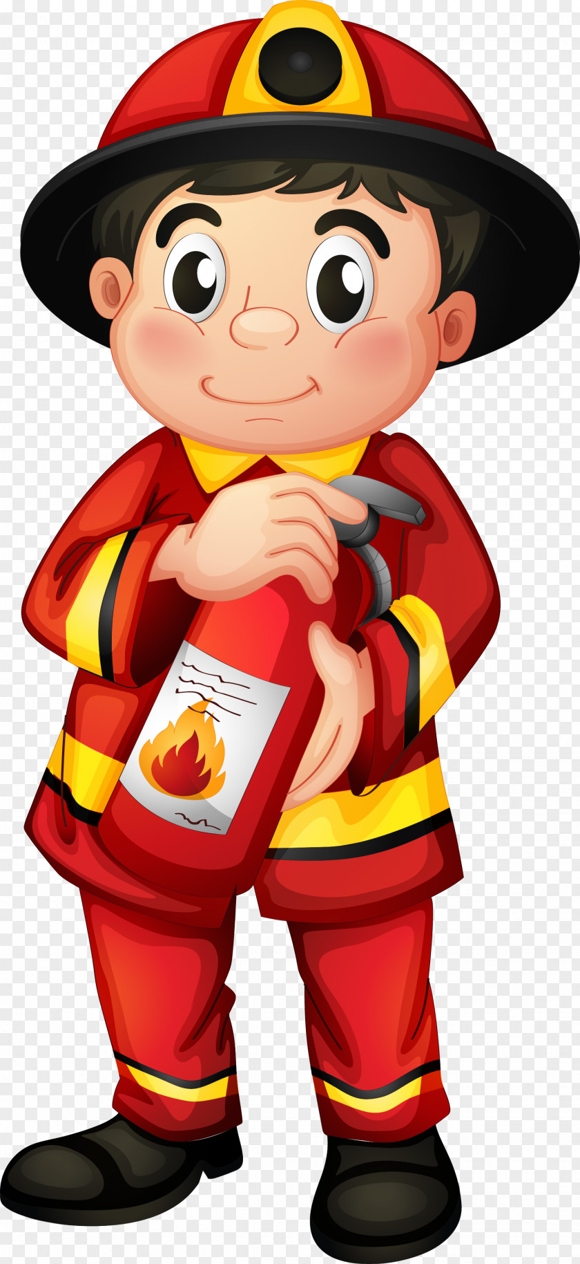 Firefighter Fire Department Station Engine Clip Art PNG