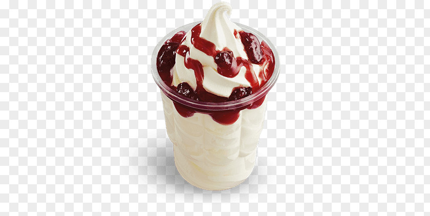 Ice Cream Sundae Cones Fudge Frozen Yogurt PNG
