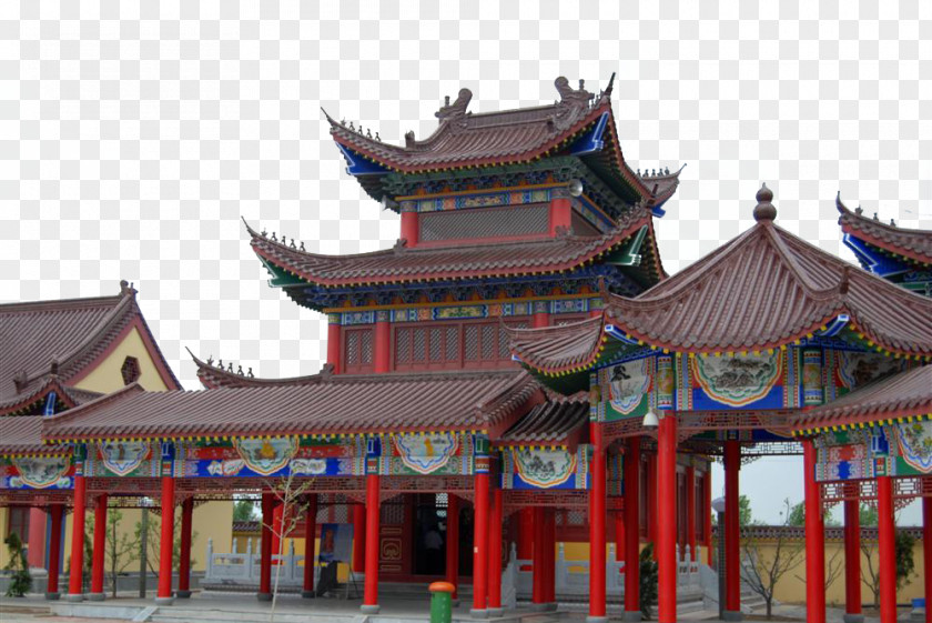 Jinshan Temple Qingyun Belfry Qufu Forbidden City Jinshansi Scenic Area Of Heaven PNG