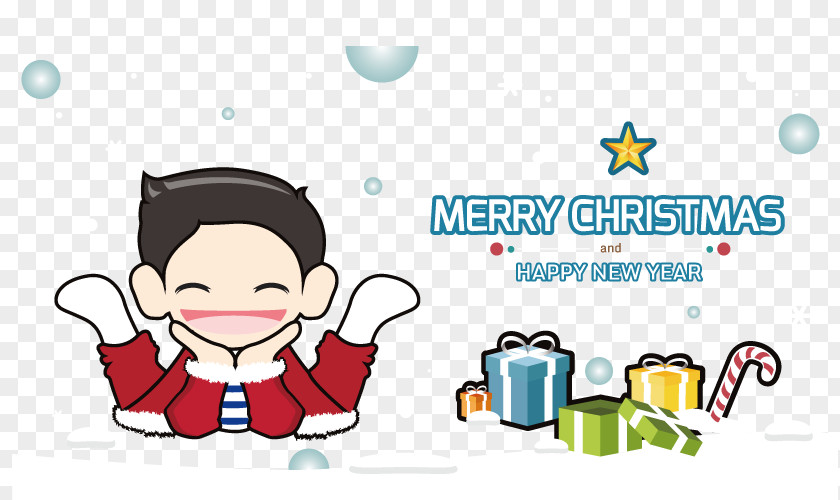 Merry Christmas Illustration PNG