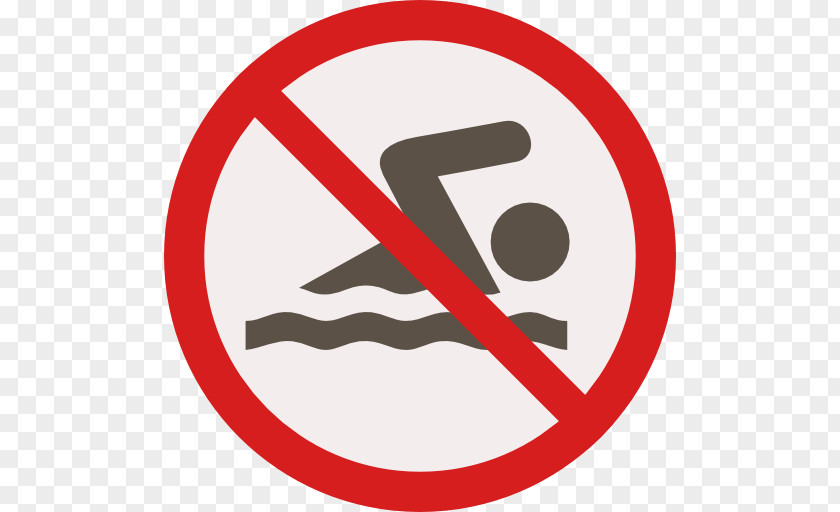 Swimming Prohibited Area Symbol Royalty-free Sign Icon PNG