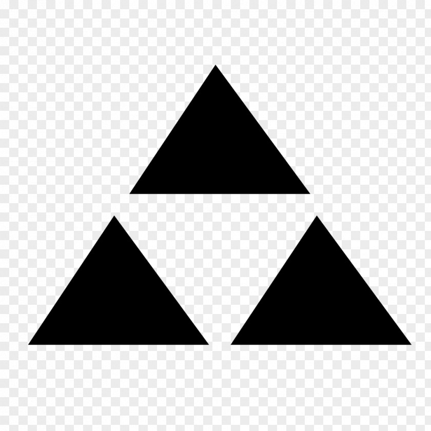Geometric Shapes Triforce The Legend Of Zelda: Phantom Hourglass Tri Force Heroes Spirit Tracks Clip Art PNG