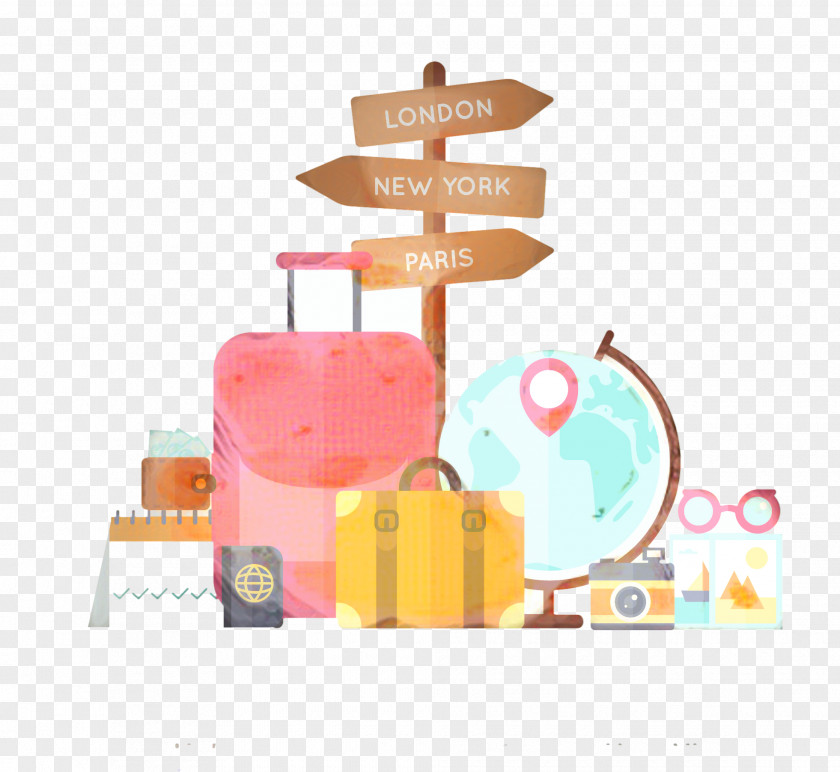 Hotel Baggage Travel Art PNG