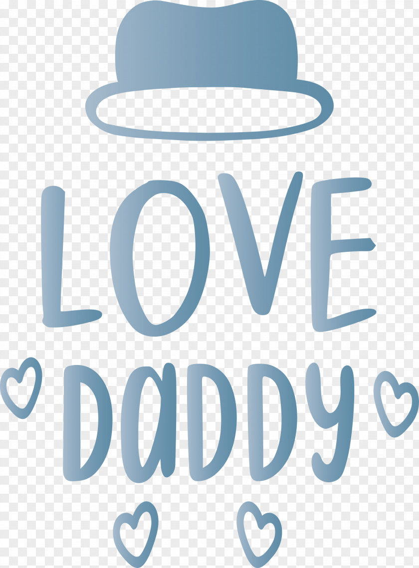 Love Daddy Happy Fathers Day PNG