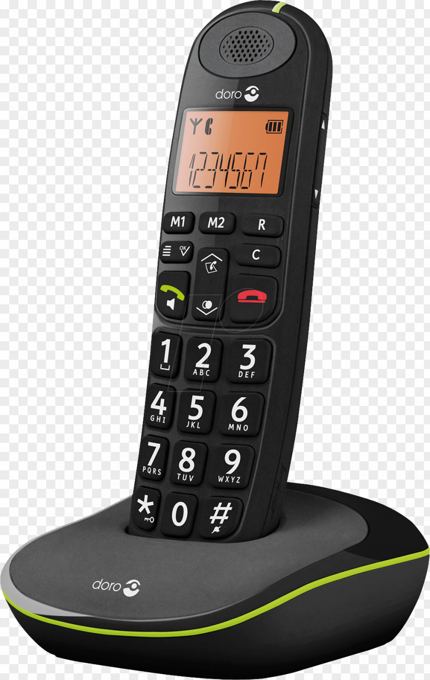 Phone Button Feature Answering Machines Cordless Telephone Digital Enhanced Telecommunications PNG