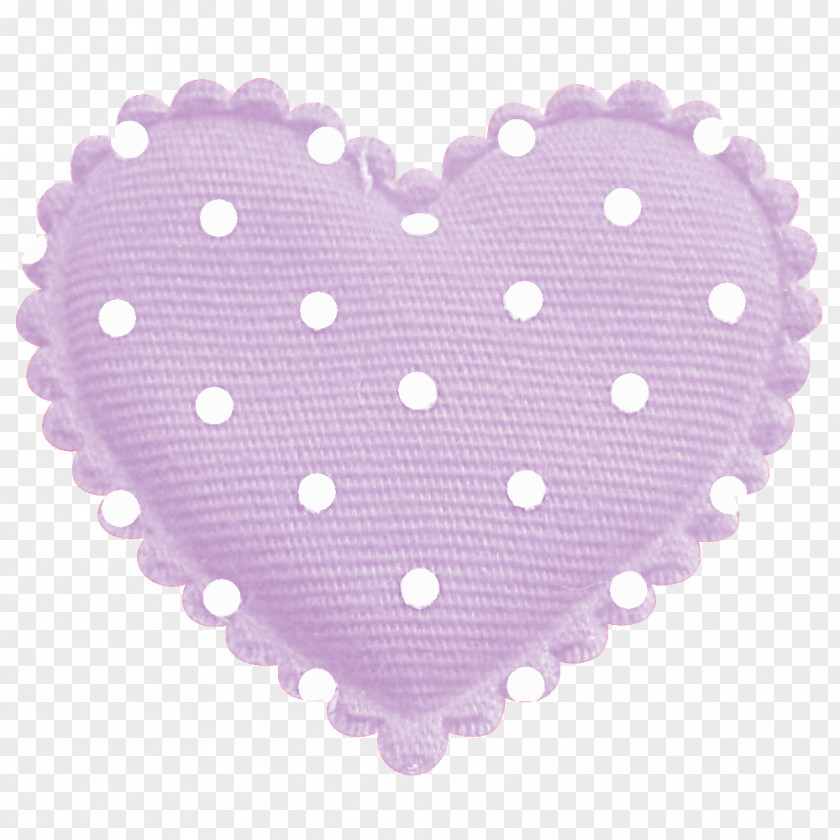 Purple Heart Color Pink PNG