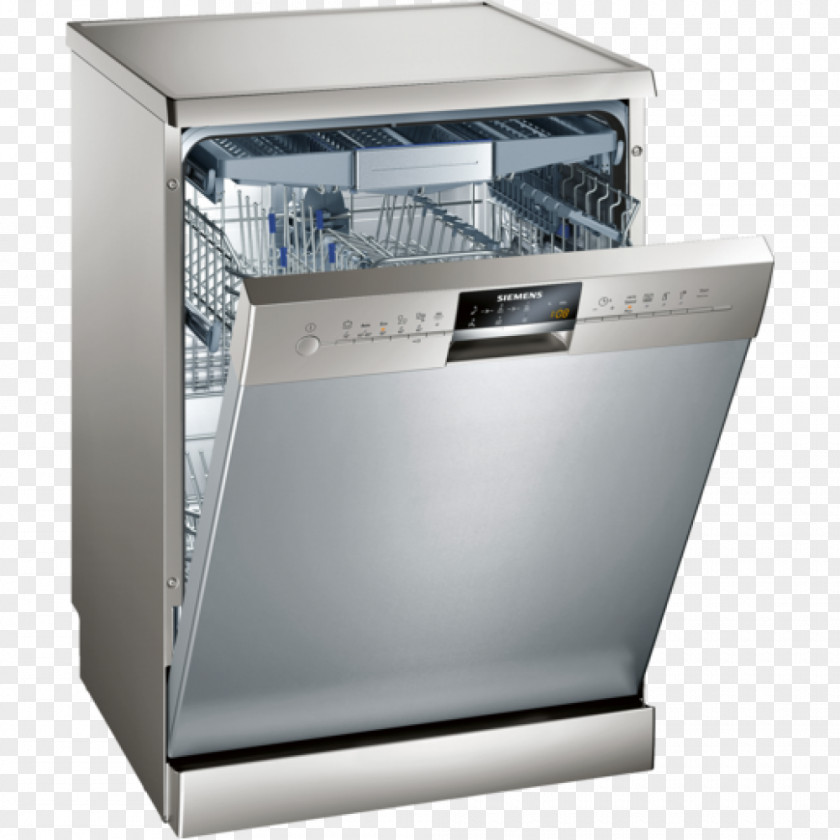 Washing Dish Siemens Dishwasher Home Appliance Machines PNG