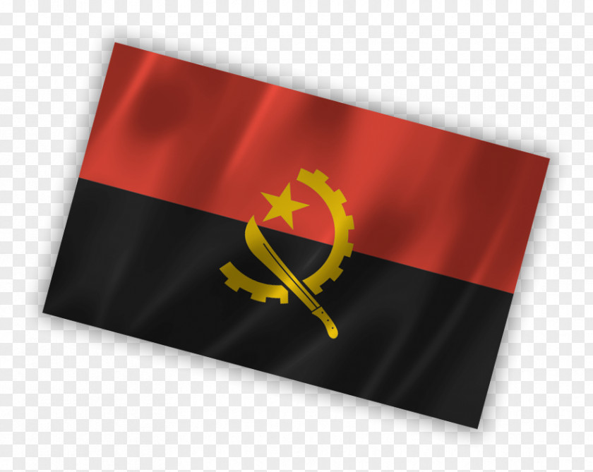 Angola Flag Skynet Business Courier Delivery Logo PNG