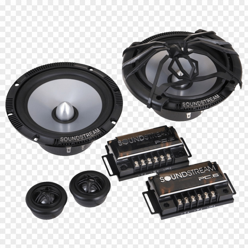 Audio Speakers Component Speaker Loudspeaker Tweeter Soundstream Power PNG