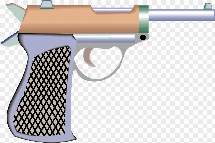 Battlefield Pistol Weapon Trigger Clip Art PNG