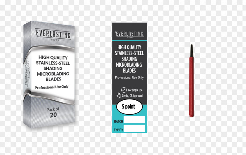 Double Twelve Shading Material Box Blade Microblading PNG