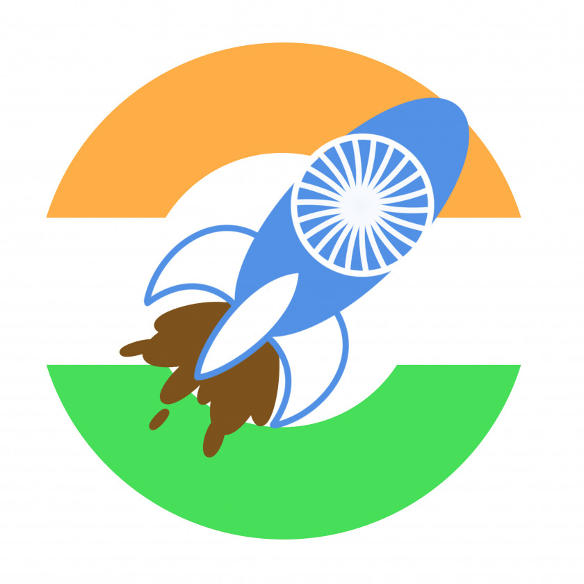 India Logo Circle Area Font PNG