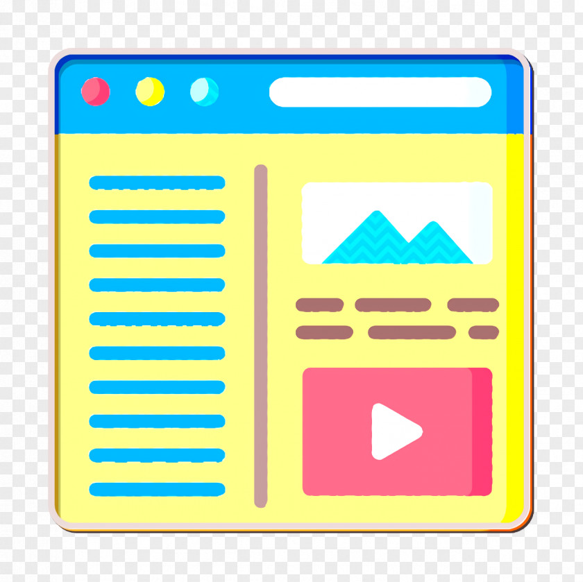Layout Icon Content Web Design PNG