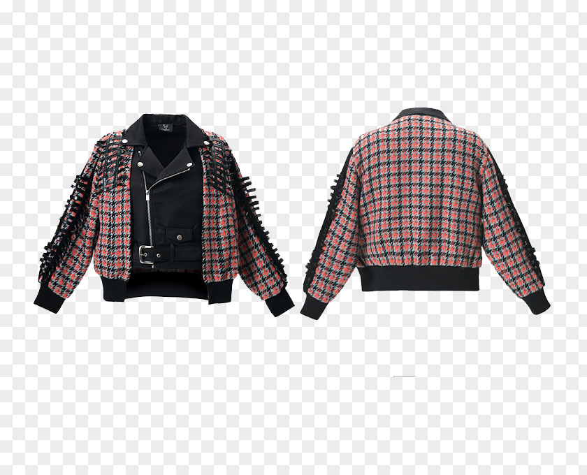 Plaid Shirt Jacket Clothing PNG