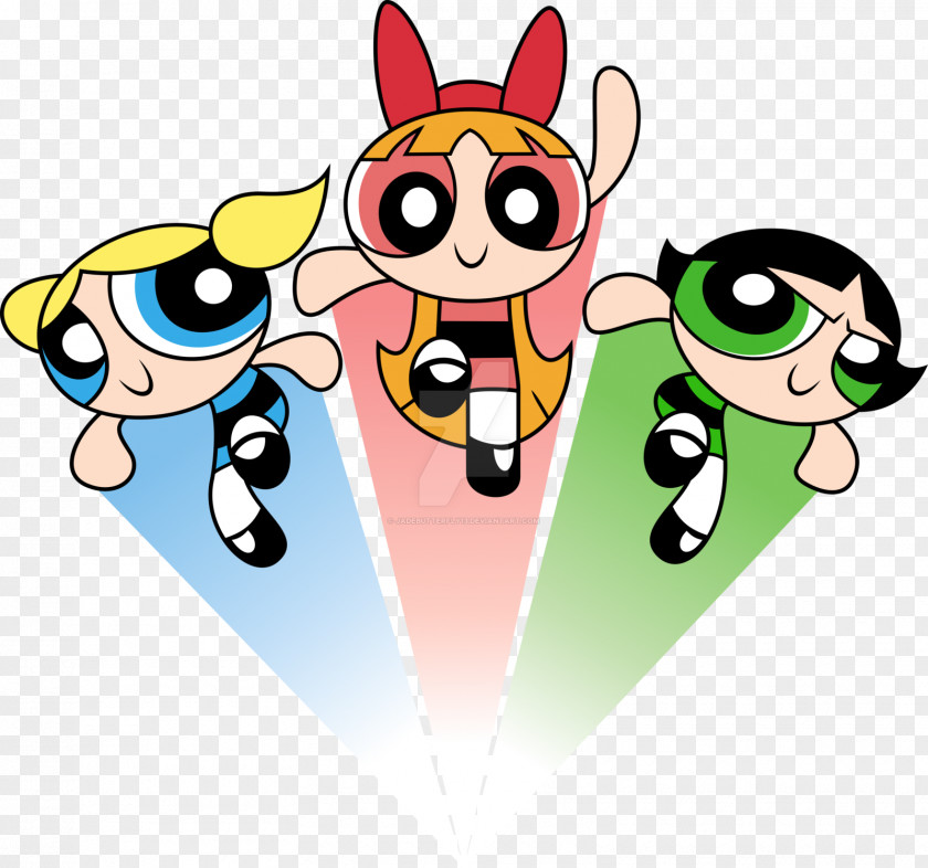 Powerpuff Girls Professor Utonium Bliss Blossom, Bubbles, And Buttercup Cartoon Network PNG