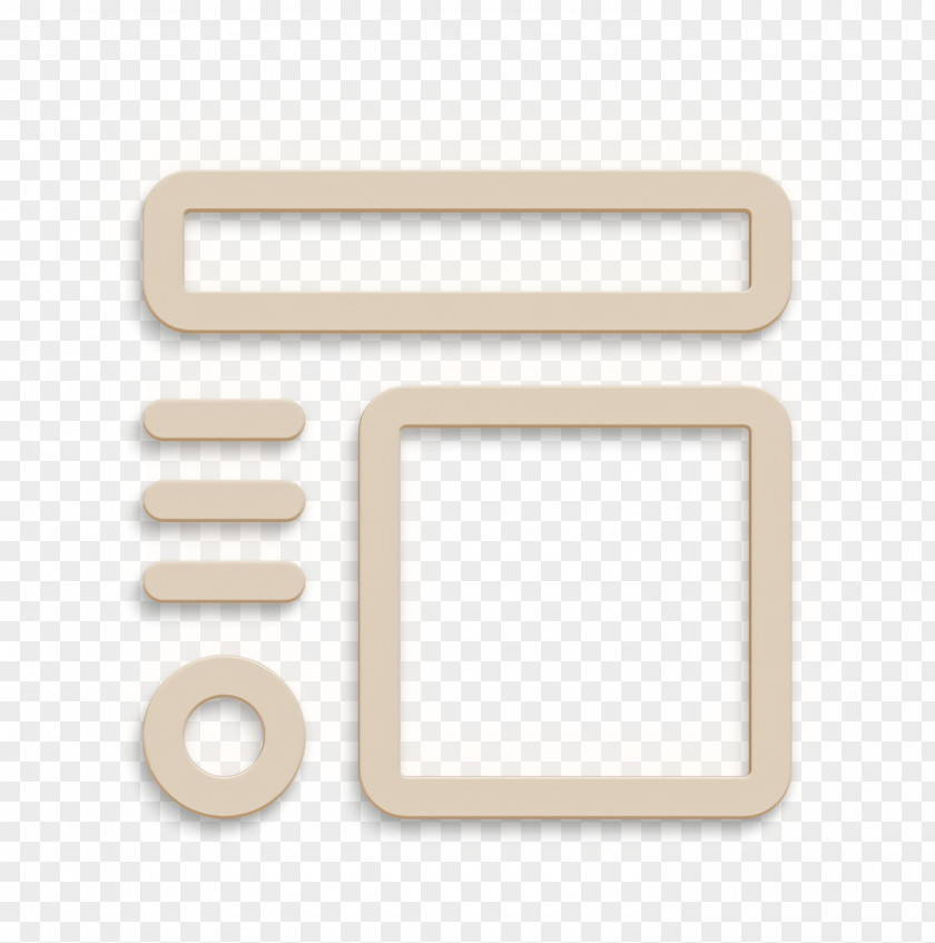 Ui Icon Wireframe PNG