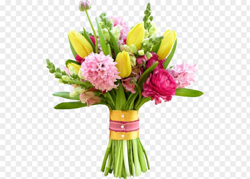 A Bouquet Of Beautiful Flowers Flower Floristry Cut PNG
