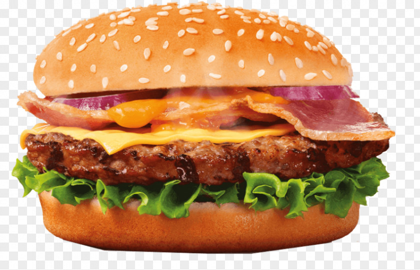 Bacon Hamburger Cheeseburger Whopper Veggie Burger PNG