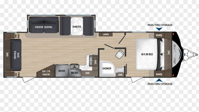 Dutchman Campervans Caravan Camping World Airstream Dinette PNG