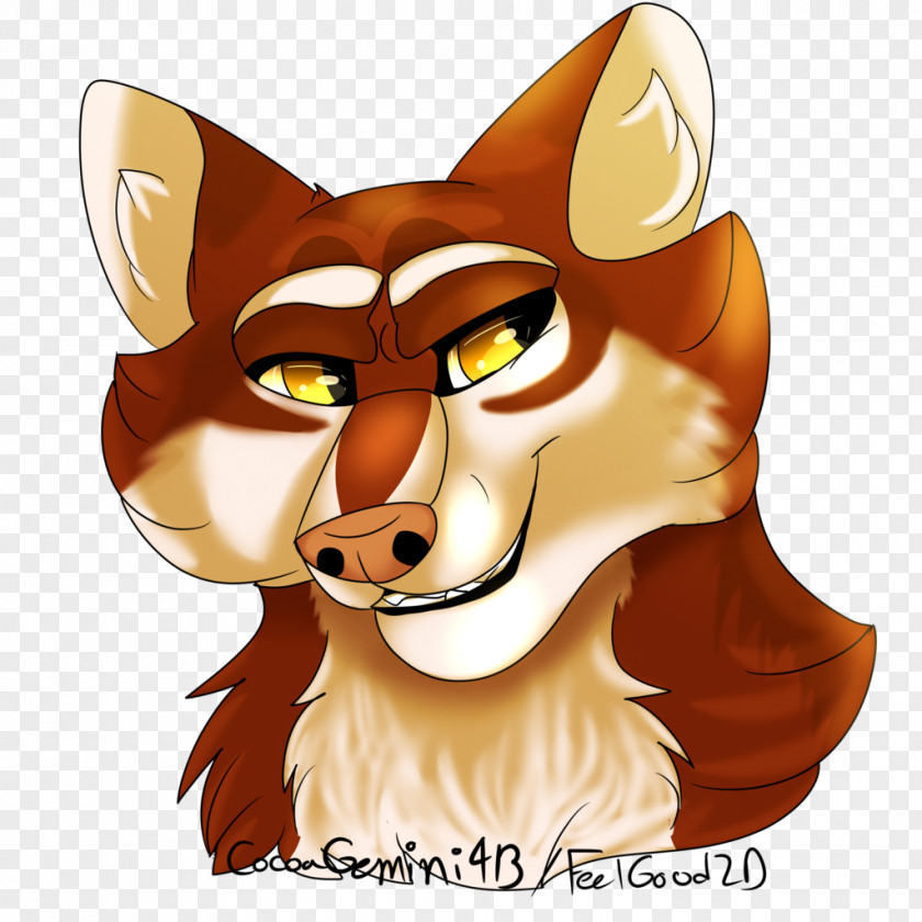 Sales Commission Whiskers Red Fox Dog Cat PNG