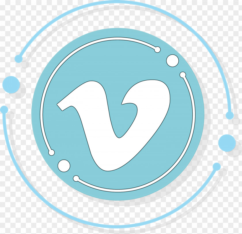 Vimeo Icon V Letter Logo PNG