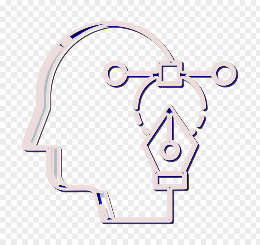 Creative Mind Icon Graphic Design Vector PNG