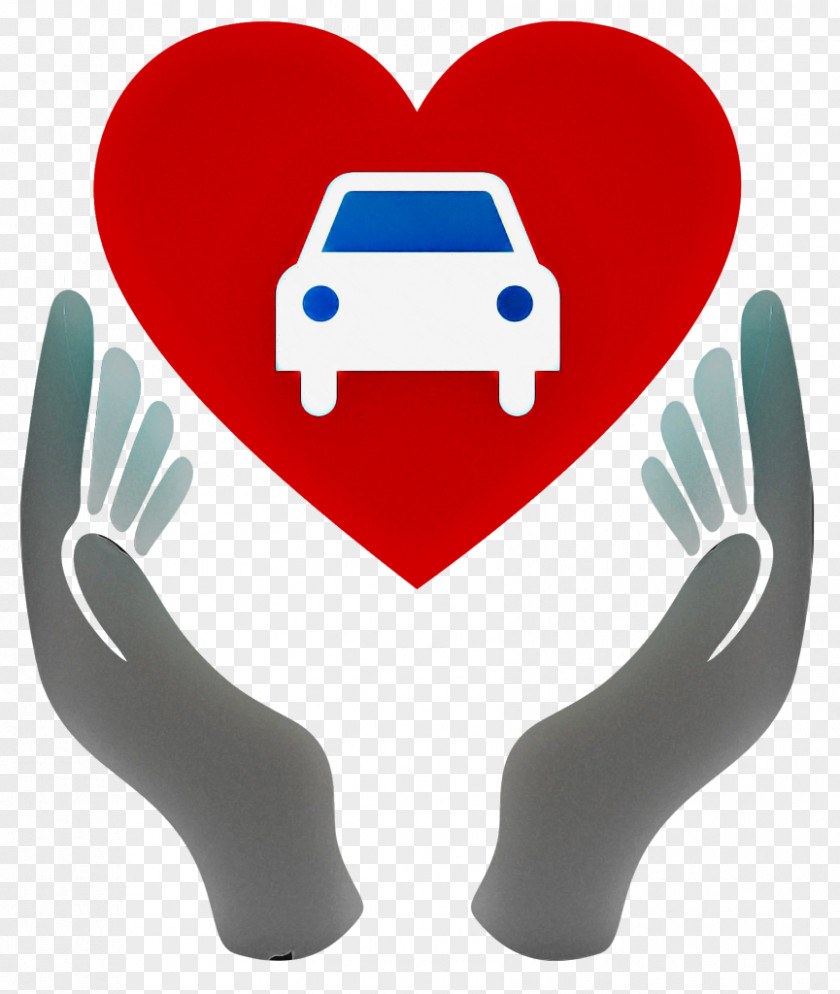 Family Car Sign Red Technology Vehicle Hand PNG