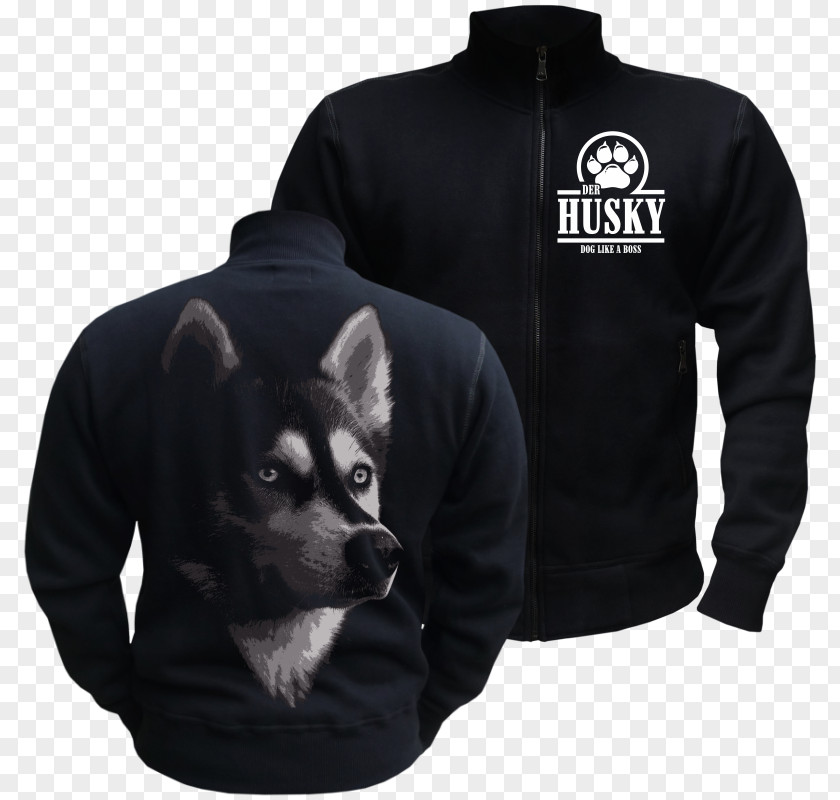 Husky SiBERIAN Hoodie T-shirt Odin Jacket Overcoat PNG