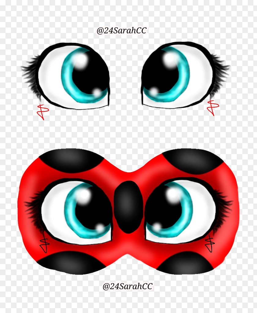 Marinette Ladybug Eye Clip Art Desktop Wallpaper Design Teal PNG