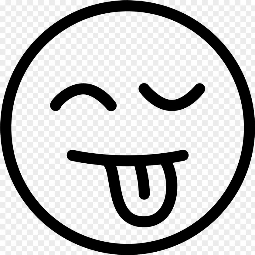 Mouth Line Art Emoticon PNG