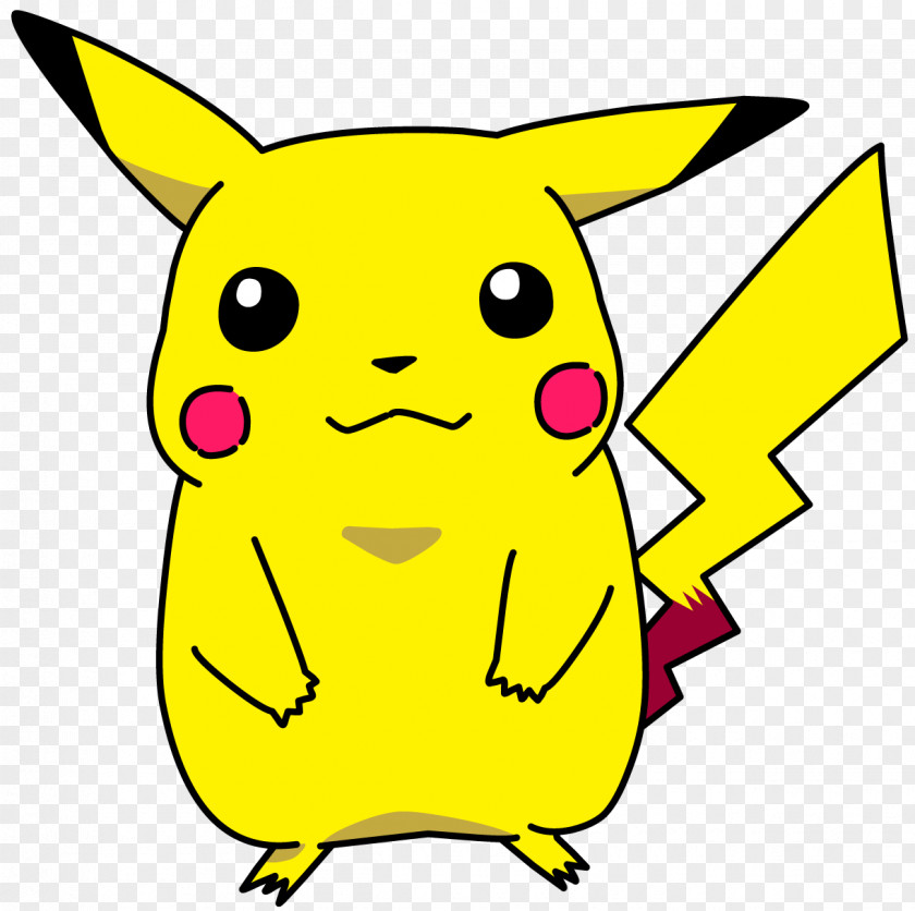 Pikachu Pokémon GO Yellow Red And Blue Ash Ketchum PNG