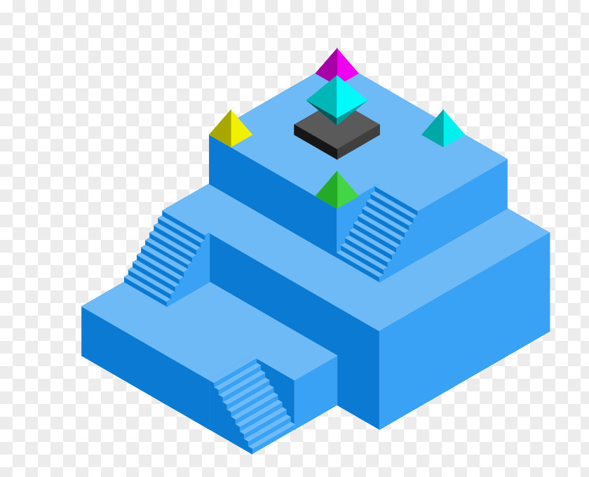 Design Monument Valley Isometric Projection Android Drawing PNG