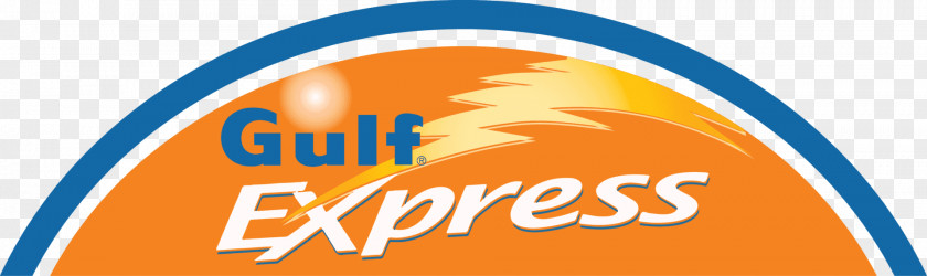 Gulf Express Logo Oil Filling Station PNG
