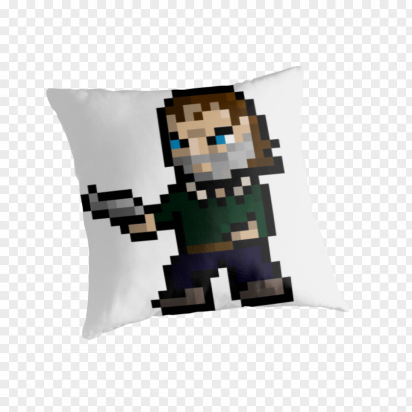 Rick Grimes Pixel Art T-shirt PNG