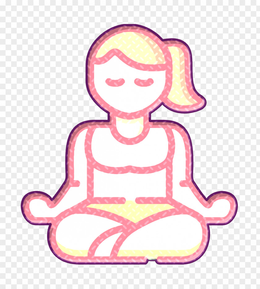 Yoga Icon Hobbies And Freetime PNG
