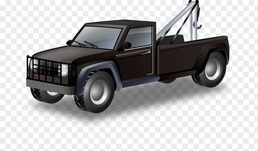 Cartoon Crane Vector Material Car Peterbilt 379 Tow Truck Icon PNG