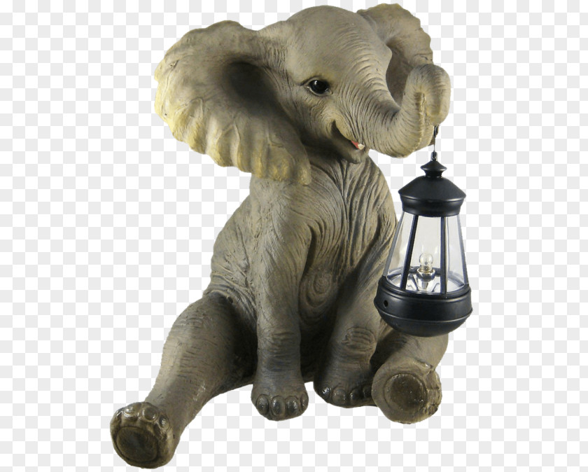 Elephant African Garden Ornament Statue PNG