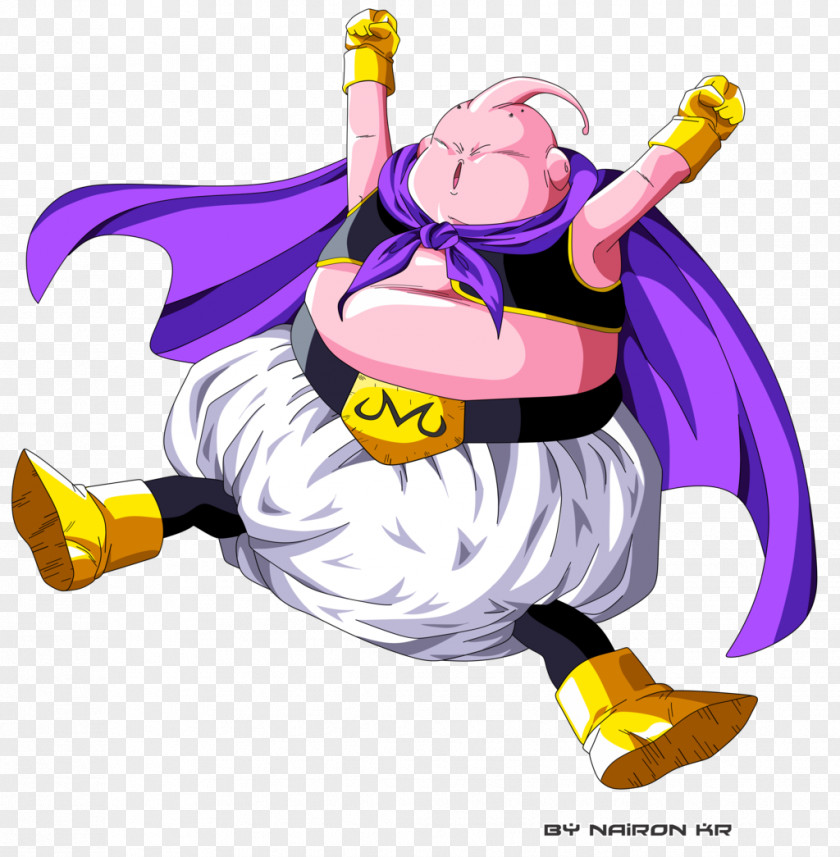 Fat Majin Buu Goku Vegeta Frieza Cell PNG