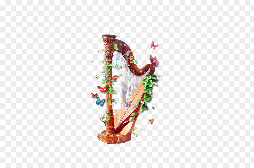 Harp Poster PNG