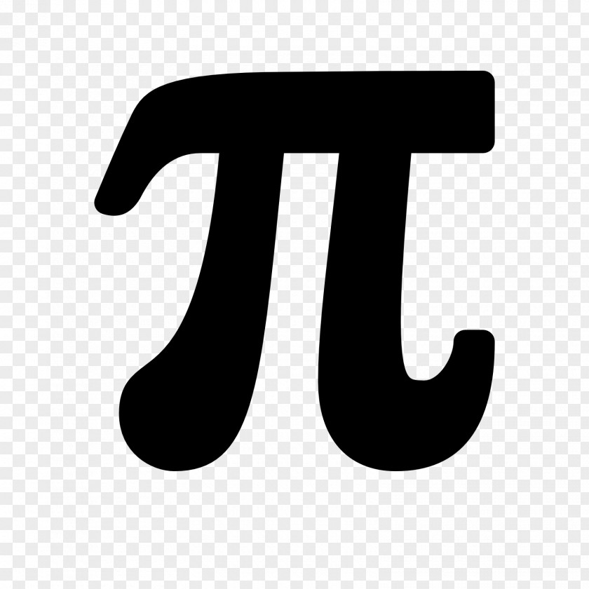 Pi Math Number Font PNG