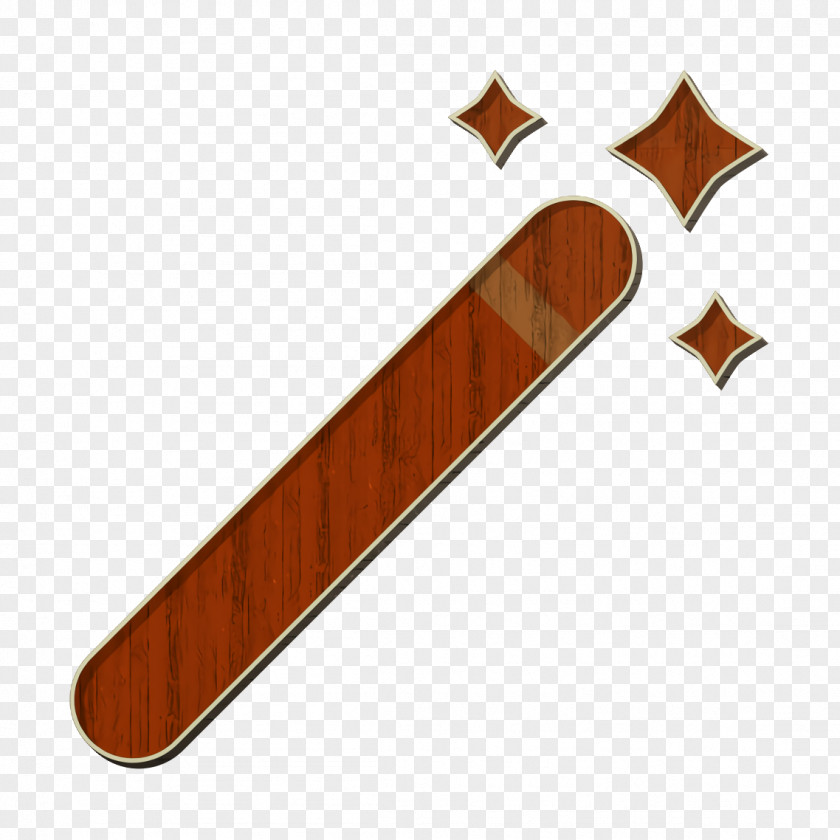 Wood Brown Cast Icon Halloween Holyday PNG