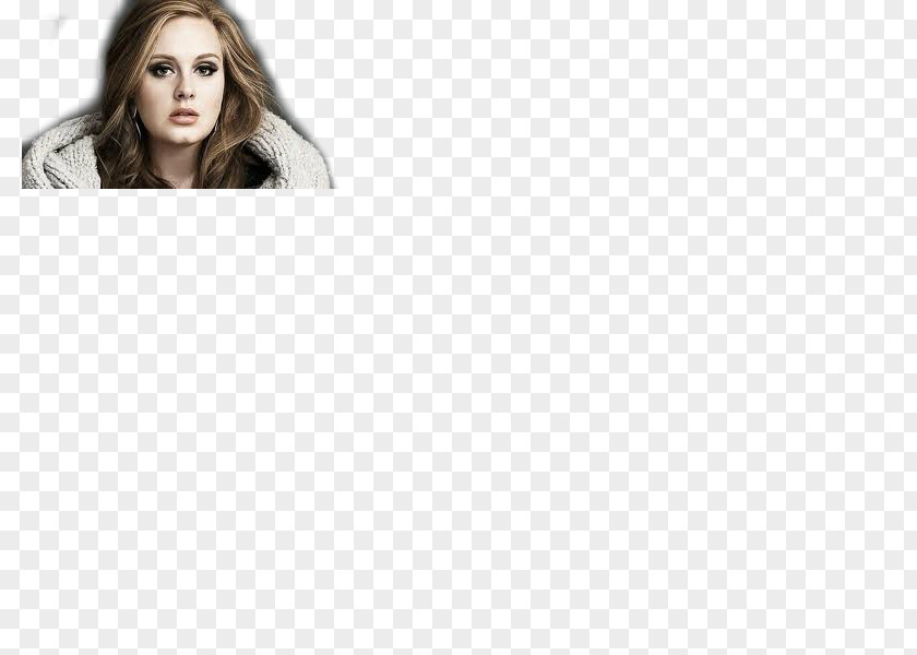 Adele Long Hair Brown Sleeve Neck Font PNG